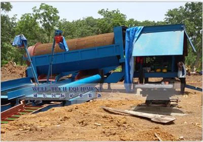 Alluvial gold plant in PNG_