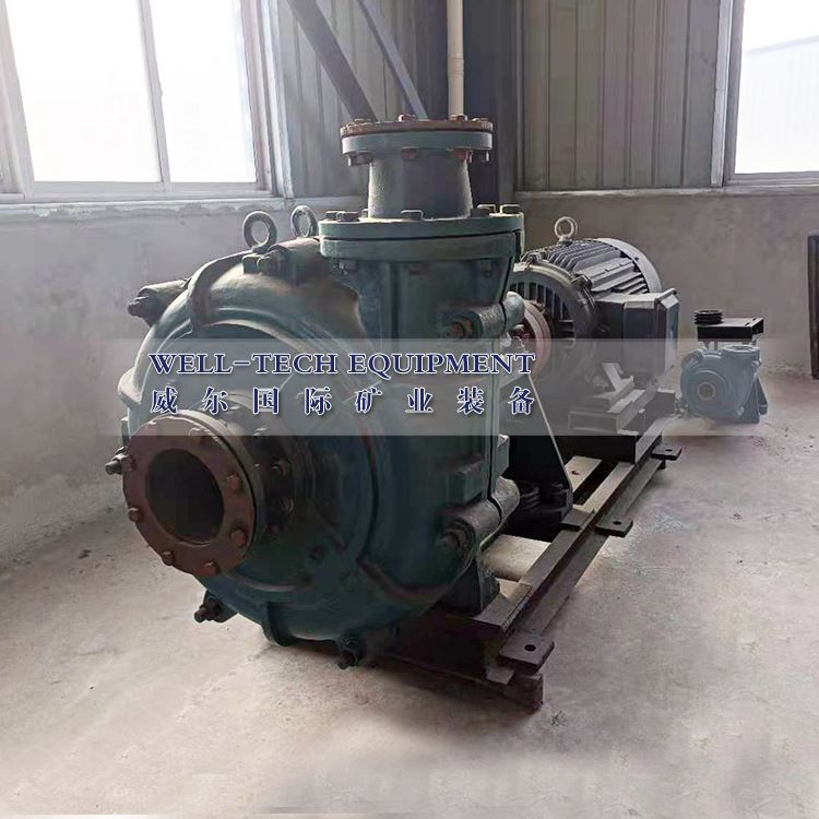 Leverans 7 sets Slurry Pump Mud Pump Gruvmaskiner till Mexiko